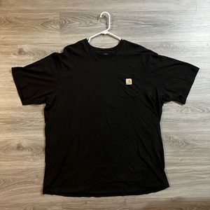 Carhartt / XXL Tall / Original Fit / T-Shirt / Black / Used